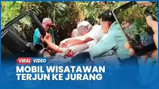 Kecelakaan Mobil Rombongan Wisatawan Rem Blong Terjun ke Jurang di Jalur Prigi&ndash;Gemaharjo