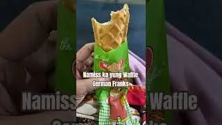 Namiss ko Ang Waffle, German Franks #waffle #food #breakfast