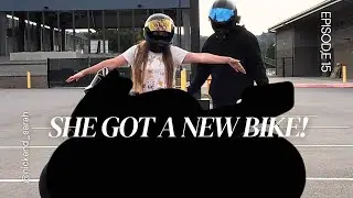 She Got a Brand New Bike!!! Amotopart Fairing | The Best Fairings