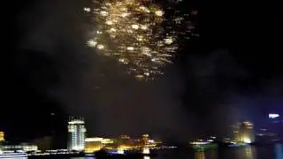 Fireworks Display at The Bund in Shanghai