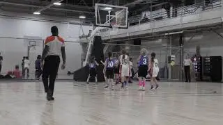7 year old Saila Spence #22 playing U11 competition at Hoopdome  vs Barrie Royals   [11.4.2018]