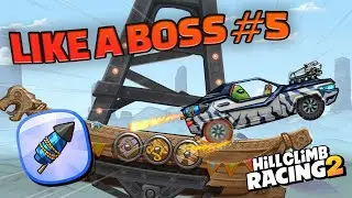 🤯Как босс #5🔥Эпические и забавные моменты &mdash; подборка игрового процесса Hill Climb Racing 2