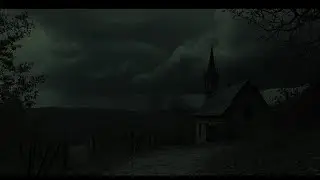 Tiny House On The Mountainside Wrapped In Clouds, With Thunder Calling You To A Warm Bed 🌩️🛏️