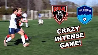 INTENSE GAME AT A COLLEGE SHOWCASE | THERE WERE D1 SCOUTS WATCHING  ! | u19 Inter Atlanta vs u19 GSA