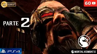 Mortal Kombat X Español Parte 2 Modo Historia Gameplay PS4 | Capitulo 2 Kotal Kahn 60fps