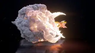 CINEMATIC FIRE SMOKE LOGO REVEAL
