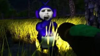 MUTATED TINKY WINKY RETURNS... RUN TO THE TELETUBBIE HOUSE! | Slendytubbies The Last Mistake Part 1
