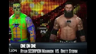 THE WAIT IS OVER! Scorpion 🦂 Faces off against Brett Storm in SDCW!!!