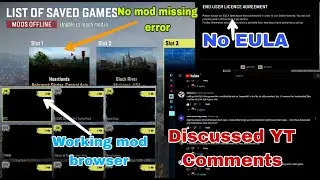 Snowrunner mod browser not working v21 | From the scratch to working mob browser | Snowrunner | Mod
