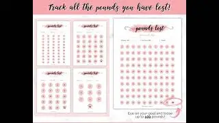 Printable Fitness Planner