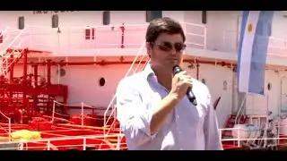National Shipping S.A. - Bautismo del Buque Tanque 