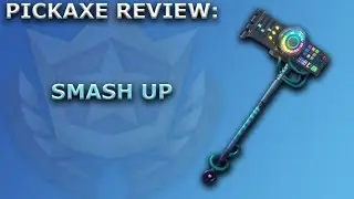 Smash Up Pickaxe Review + Sound Showcase! ~ (Season 6 Battle Pass Item) ~ Fortnite Battle Royale