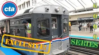 Let's Ride the Rail EXCLUSIVE! - CTA 6000 SERIES on the Inner Loop Line