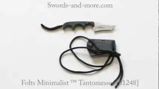 Folts Minimalist &trade; Tantomesser- Micartagriff, rasiermesserscharf [81248]