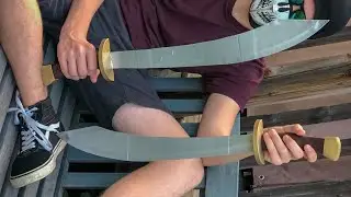How to make Zuko's Swords (out of paper) (Avatar: The Last Airbender)