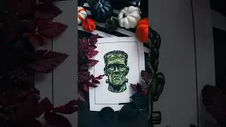 Frankie #halloween #spookycontent #art #coloring #coloringpages #colors #asmr #satisfying #spooky