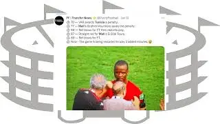 AFCON Tunisia VS Mali football match Tweets