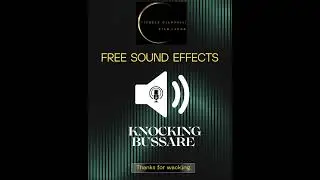 KNOCKING - BUSSARE  #freesoundeffects #soundeffects #audio #effettisonori #bussare #suonireali