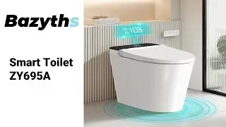 Full Review of Bazyths Smart Toilet ZY695A &ndash; Built-in Tank, Bidet, Auto Open/Close, Warm Water