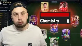 I Used A ZERO CHEMISTRY Team In FUT CHAMPS Until I Won A Game...