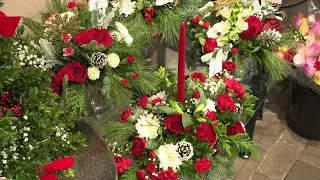 Christmas rush underway at Montour County flower shop