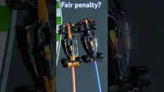 FAIR PENALTY or NOT? Max vs Piastri 1st turn Incident 3d
