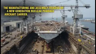 The manufacturing and assembly process of a new generation nuclear powered aircraft carrier