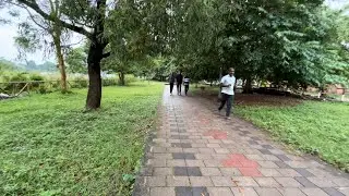 Morning Walk in Asramam Maidan, Kollam🌿4K ASMR Walking Tour | Peaceful Ambience for Running,Relaxing