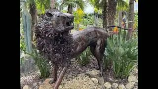 Med Peter i Buddah Eden Garden april 2025