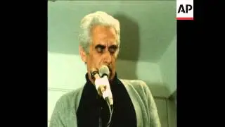 SYND 21 4 76 COMMUNISTS PARTY RALLY ANS LEADER SPEAKS