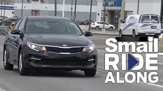 2017 Kia Optima LX - Smail Ride Along - Virtual Test Drive and Review