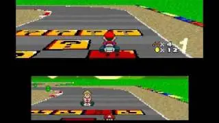 Super Mario Kart Mushroom Cup Final Race