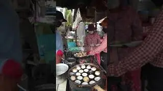 Cooking KH Cookies Nom Kruok KH cake at street - Street Food