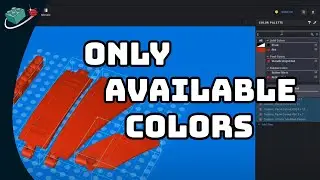 Studio - Finding available colors for selected LEGO Parts