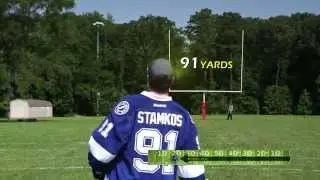 Steven Stamkos - BAUER SUPREME TOTALONE MX3 Stick: MX3 Field Goal Challenge
