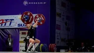 Thuridur Helgadottir (58.65) - 79kg Snatch @ 2017 European Championships