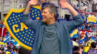 TOTALMENTE SACADO, MARIO PERGOLINI ABRI&Oacute; SU PROGRAMA FESTEJANDO EL D&Iacute;A DEL HINCHA DE BOCA