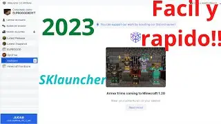 COMO DESCARGAR SK LAUNCHER (NO PREMIUM) 2023!!!!!                        FACIL Y RAPIDO