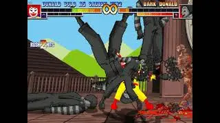 MUGEN: Donald Solo A5 Sadist V2 V.S Dark Donald (Both 1p)