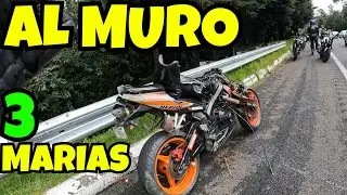 CHOCA CONTRA EL MURO Y MAS ACCIDENTES
