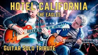 This Hotel California Guitar Solo Will Give You Chills (Dual Guitar Cover) - A Tribute to the Legend