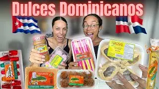 CUBANAS 🇨🇺 Probando DULCES DOMINICANOS 🇩🇴| &iquest;Son ricos? @yanet_fernandez