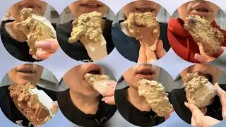 @polichalk Wet/dry chalk with paste|Soft Crunch #asmr #satisfying #youtuber 