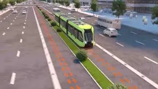 World&rsquo;s first virtual train track unveiled in central China