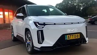 BYD ATTO 8 2026 года, первый взгляд &mdash; безумный зверь мощностью 1086 л.с., который сокрушает Tesla!