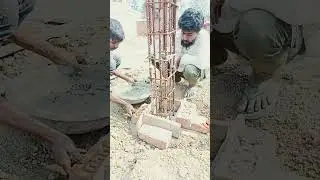 column stater #construction #building #concrete #shuttering #columnconstruction