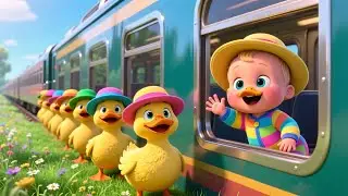 Baby&rsquo;s Happy Train Ride 🚆😊 Fun Train Song for Kids | Learning Vehicles Video
