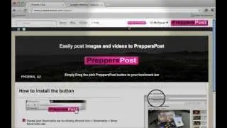 Preppers Post - How to install Pin-it button into chrome browser
