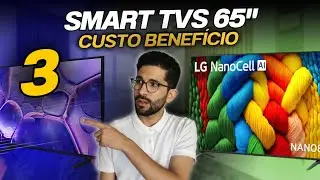ATUALIZADO! 3 MELHORES TVs de 65 Polegadas em 2026! | QUAL TV COMPRAR