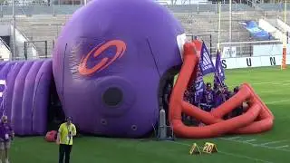 Team Einlauf Samsung Frankfurt Universe (03.09.2016)